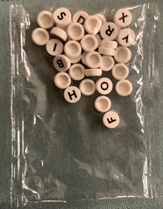 LEGO printed LETTER TILES - alphabet for signs - Picture 1 of 1