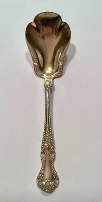 Gorham Cambridge Esterlina Azúcar Concha Oro Lavado Cuenco Antiguas Marcas Antiguas Foto 1 de 4