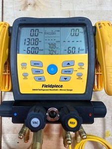 FIELDPIECE SM480V DRAHTLOSER DIGITALER SMAN-KÄLTEMITTELVERTEILER + MIKRON-MESSGERÄT - Bild 1 von 5