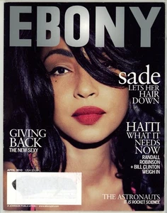 EBONY Magazine - April 2010 with Sade on the cover - Picture 1 of 8