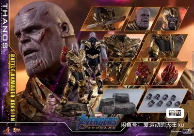 Hot Toys MMS564   1/6  Avengers Endgame Thanos Battle Damaged Version Figure - Image 1 of 3