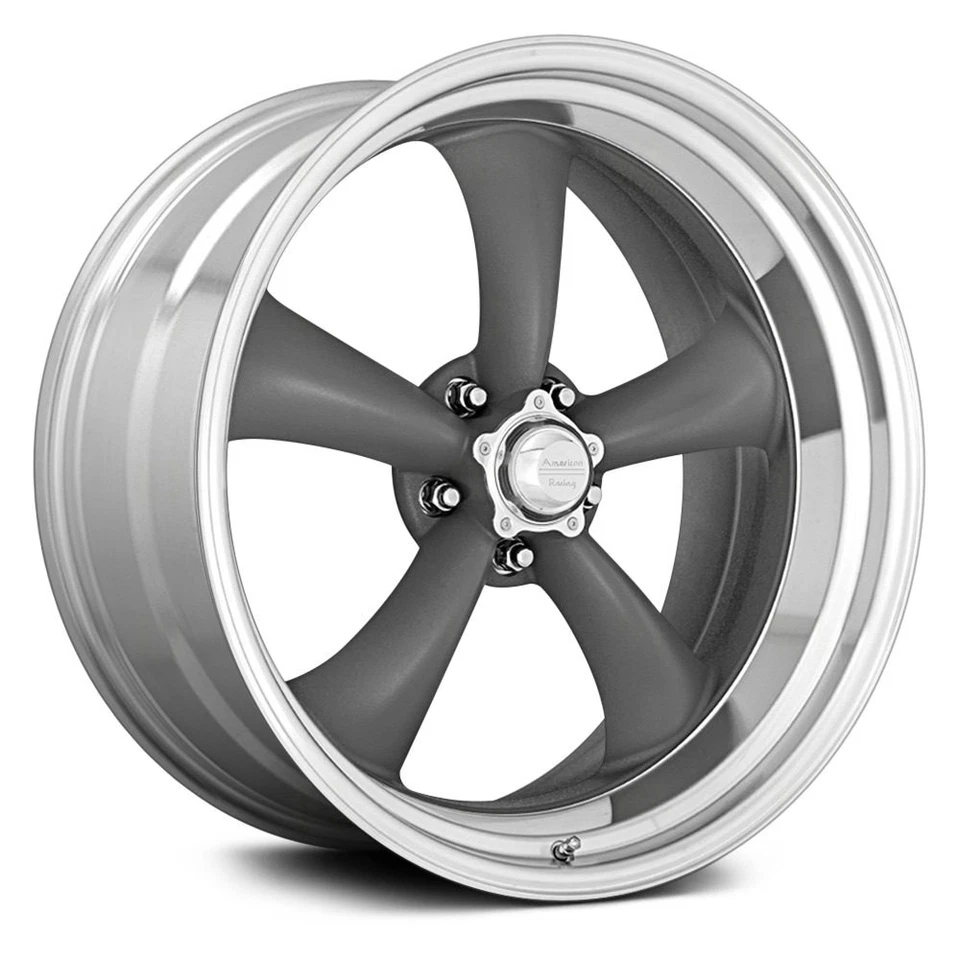 American Racing VN215 CLASSIC TORQ THRUST II 1PC Wheel 16x8 (-11, 5x114.3) Rim Foto 1 de 4
