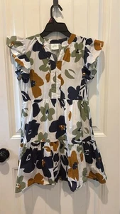 The Mint Girls Butterfly Sleeve Dress - Picture 1 of 2