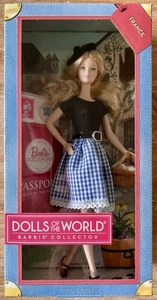 Barbie Passport Dolls of the World France 2012 Mattel X8420 NIB - Picture 1 of 4
