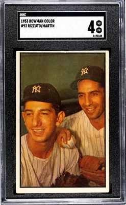1953 Bowman Color Martin Rizzuto #93 SGC 4 - Image 1 of 2