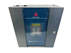 NOTIFIER AFP-200 Fire Alarm Control Panel Board w/ Enclosure - USED - Picture 1 of 2