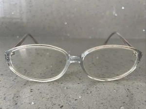 SONE S1098 E37 52/15/140 Italia Anteojos Monturas SOLO Borde Completo Transparente - Imagen 1 de 13