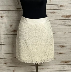 The Limited Cottagecore coquette weiß Blumen Spitze Minirock Gr. 2 - Bild 1 von 6