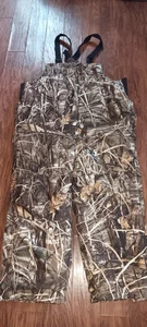Drake Waterfowl Men's Realtree Advantage Max 4 HD Hunting Bibs Nylon Line 2XL - Picture 1 of 8