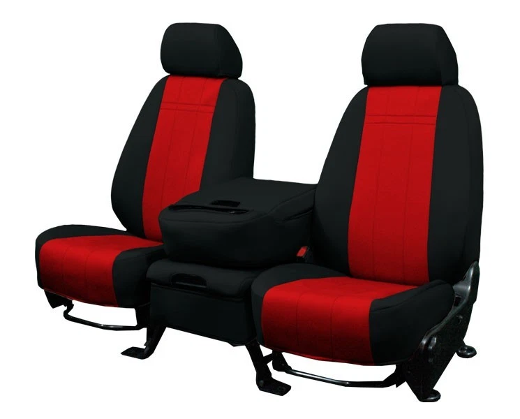 Fundas de asiento de coche CalTrend aptas para Mini Cooper Countryman 2017-2022 rojo NeoSupreme Foto 1 de 4