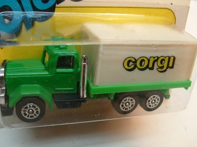 1982 METTOY CORGI JUNIORS DIE-CAST #178 GREEN TANKER TRUCK NEW ON CARD - Image 1 of 2
