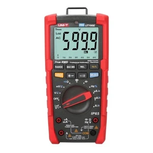 UNI-T UT195E TRMS Digital Industrial Multimeter Analog AC DC LOZ ACV Tester IP65 - Picture 1 of 18