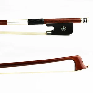 4/4 Size NEW Advanced Pernambuco Viola Bow Fast Response Ebony Frog - Picture 1 of 12