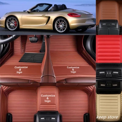 Alfombrillas impermeables aptas para Porsche Boxster 2004-2016 alfombrillas para automóviles Foto 1 de 4