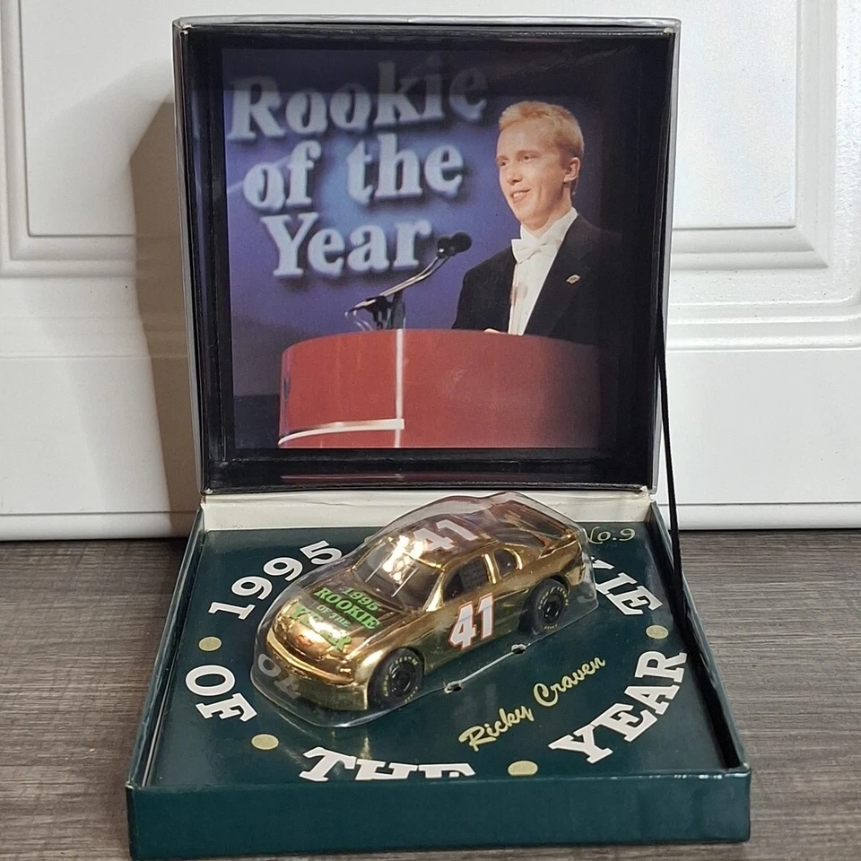 Ricky Craven 1995 Rookie Of The Year Matchbox Super Stars Nascar 1/64 DieCast  - Image 1 of 4