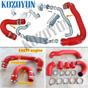 Charge Pipe Boost Pipe intercooler Kit For Audi EA839 SQ5 FY B9 3.0TSFI 2016+ - Picture 1 of 12