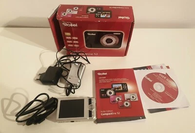 Rollei Compactline 52 5,0 MP Digitalkamera - Schwarz - Bild 1 von 4