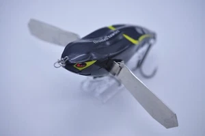 Imakatsu Aventa Crawler 115mm 1.3oz class Topwater Black Devil Very Good - Imagen 1 de 8