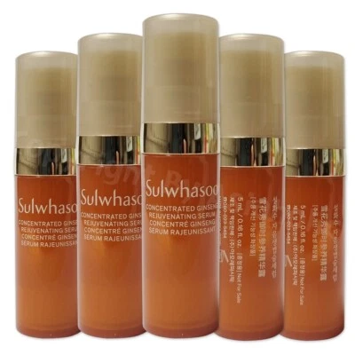 Suero rejuvenecedor de ginseng concentrado Sulwhasoo 5 ml (1 pieza ~ 20 piezas) versión más reciente Foto 1 de 4