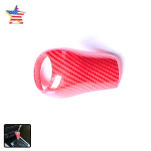 1pc Vehicle High Quality Red Gear Shift Knob Cover For Mercedes-Benz GLK 08-2012 - Picture 1 of 13