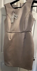 Armani Collezioni Gray Dress Nwt Size 44 Retail Over $1025 - Picture 1 of 3