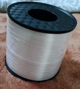 5 rolls NEW White Curling Balloon Ribbon 3/16" x 500 Yards Parties Showers Gifts - Picture 1 of 3