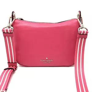 Cartera Bandolera Pequeña Kate Spade Rosie Cuero Rosa Tropical wkr00630 - Imagen 1 de 7