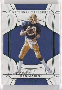 2022 Panini National Treasures Collegiate Emerald /5 Dan Marino #11 HOF