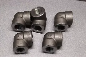 5x Matco 90 Degree Elbow NPT Pipe 3/4" Threaded 138mm CL3000 Heat Heavy Duty - Picture 1 of 4