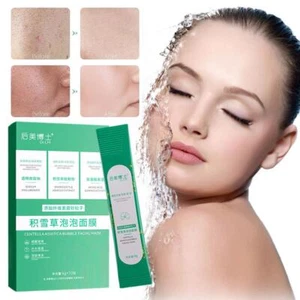 12pcs/box Bubble Face Sheet Masque Centella Asiatica Bubble Masque2025 - Picture 1 of 13