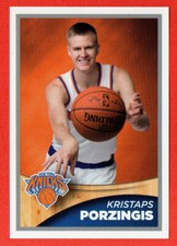 PANINI NBA 2015/16 European Edition -  rookie sticker #39 KRISTAPS PORZINGIS new