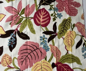 Kravet Awapuhi Floral Print Designer 24x24" Fabric Remnant - Picture 1 of 4