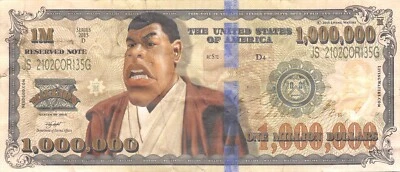 USA  $1,000,000  Series 2015 D  Fantasy Money  Circulated Banknote ZAA - Image 1 of 2