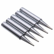 5Pcs 900M-T-B Soldering Solder Iron Tips for 936/937/938/969 Soldering Rework