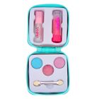 Claire?s Butterfly Girls Teal Mini Make Up Lipstick Lipgloss Eyeshadow Tin Case