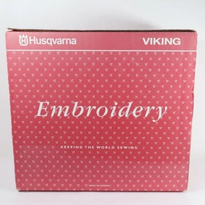 Unidad de bordado Husqvarna Viking 957 160 171 con mega aro y disco 113 NUEVO Foto 1 de 4