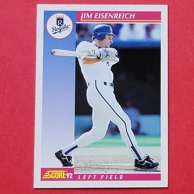 Jim Eisenreich 1992 Score #158 Kansas City Royals - Image 1 of 2