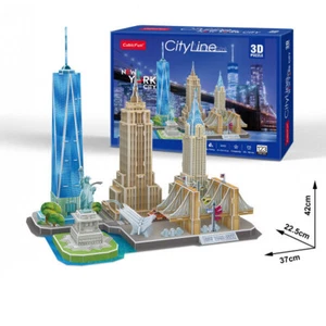 Cubic Fun - 3D Puzzle Stadtansicht City Line New York USA - Bild 1 von 1