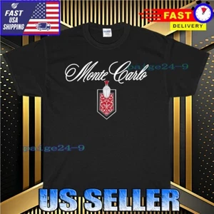 NEW SHIRT CHEVY MONTE CARLO LOGO T-SHIRT FUNNY AMERICAN UNISEX TEE SIZE S-5XL - Picture 1 of 6