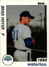 1990 Waterloo Diamonds Best #8 Brad Hoyer