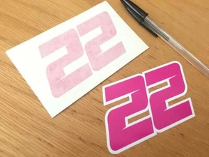 Jason O'Halloran Rennnummer 22 - 2020 (kleines Paar) - UK-Verkäufer - Bild 1 von 1