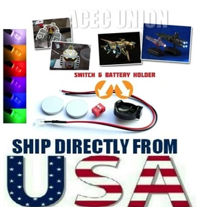 In Stock 1 X Set Luci LED per Dettagli Bandai Gundam Head Model Building Kit - Foto 1 di 16