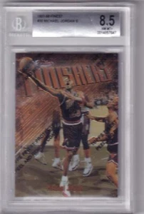 1997-98 Topps Finest Michael Jordan Bulls BGS 8.5 Near Mint/Mint+ Bronze #28923 - Picture 1 of 2