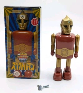 Marmit Wind-Up Tinplate Robot Spectrum Man Mini Tin Toy Character Collection - Picture 1 of 5