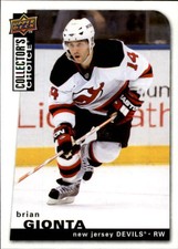 2008-09 Collector's Choice Devils Hockey Card #20 Brian Gionta