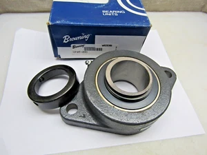 Browning VF2E-231 1-15/16" Cuscinetto di montaggio flangia a 2 bulloni con collare di bloccaggio - Foto 1 di 5