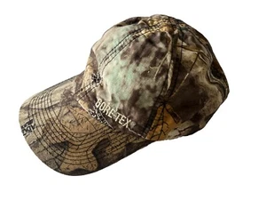 Vintage GORE-TEX Outdoor Hunting Camo Adjustable Strap Hat Cap - Imagen 1 de 8