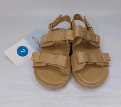 Sandalias Cat & Jack Niños Tostado Cedric Niños Talla 7 Nuevas Foto 1 de 4