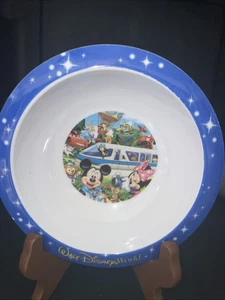 Ciotola per bambini 6,5” Walt Disney World Parks melamina Minnie Topolino monorotaia - Foto 1 di 2