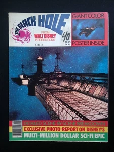 The Black Hole Magazine From Walt Disney K48844 Giant Color Poster Inside - Picture 1 of 2